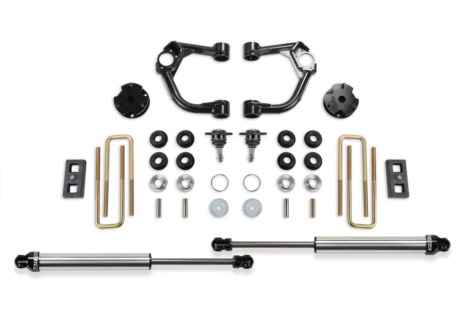 Fabtech 3.5" Ball Joint UCA System w/Rear 2.25 Shocks Kit for 2019-2023 Ford Ranger 4WD w/3.5" lift