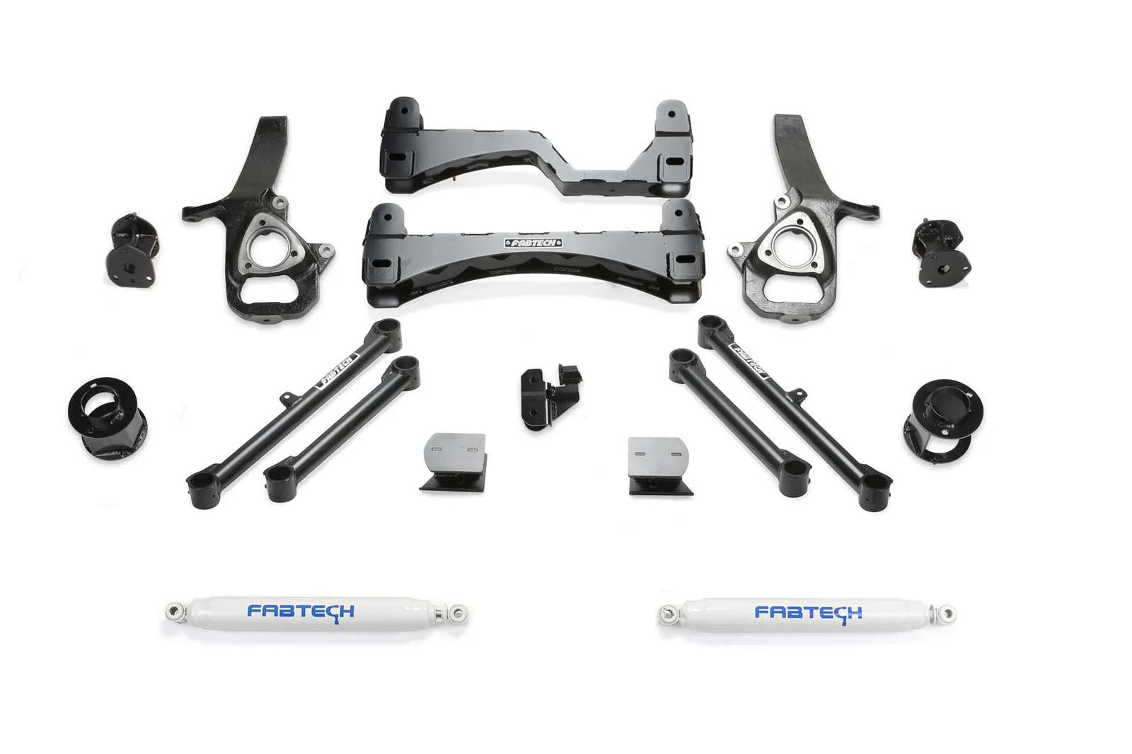 Fabtech 6" Basic Lift Kit w/Performance Shocks for 2019-2024 Ram 1500 RWD w/6" lift