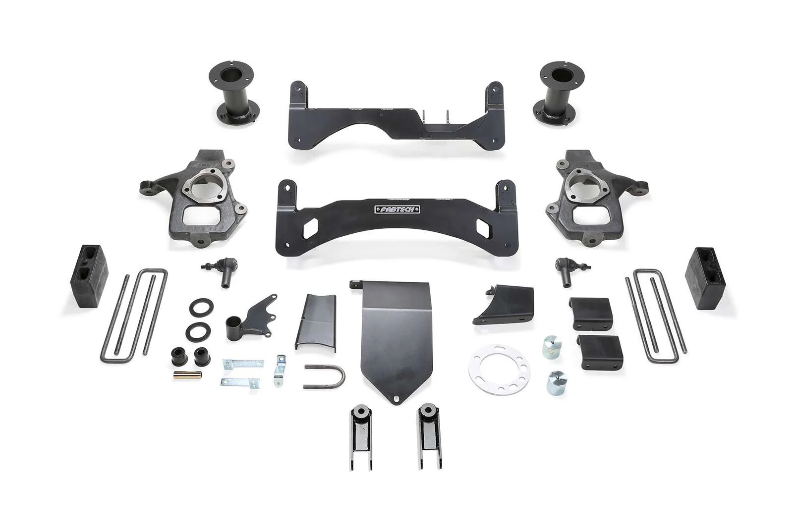 Fabtech 6" Basic System Gen 2 Kit for 2014-2018 GMC Sierra 1500 4WD w/6" lift