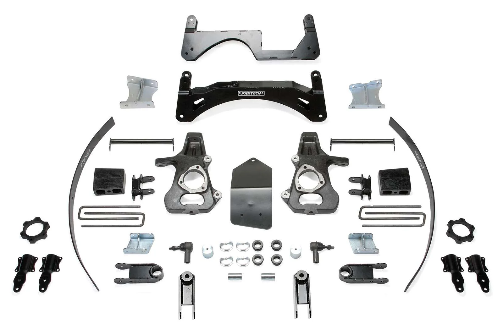 Fabtech 6" Basic System Kit for 2014-2018 Chevrolet Silverado 1500 4WD w/6" lift