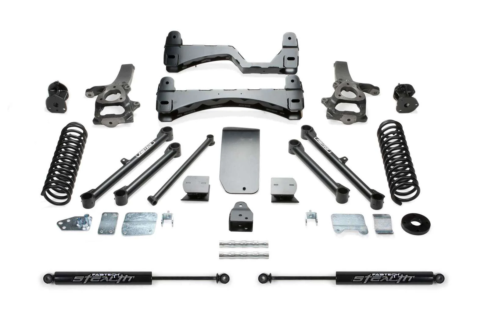 Fabtech 6" Basic System w/Rear Stealth Shocks Kit for 2009-2018 Ram 1500 4WD w/6" lift
