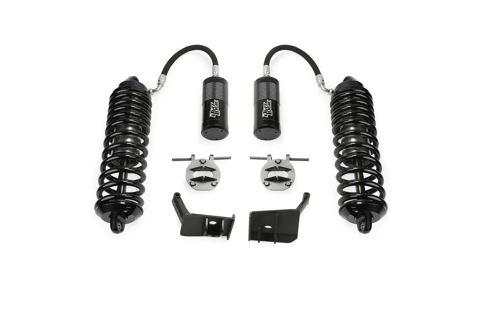 Fabtech 6" Coilover Conversion w/Front Dirt Logic 4.0 Coilovers w/Reservoir Kit for 2017-2024 Ford F350 Super Duty 4WD w/6" lift