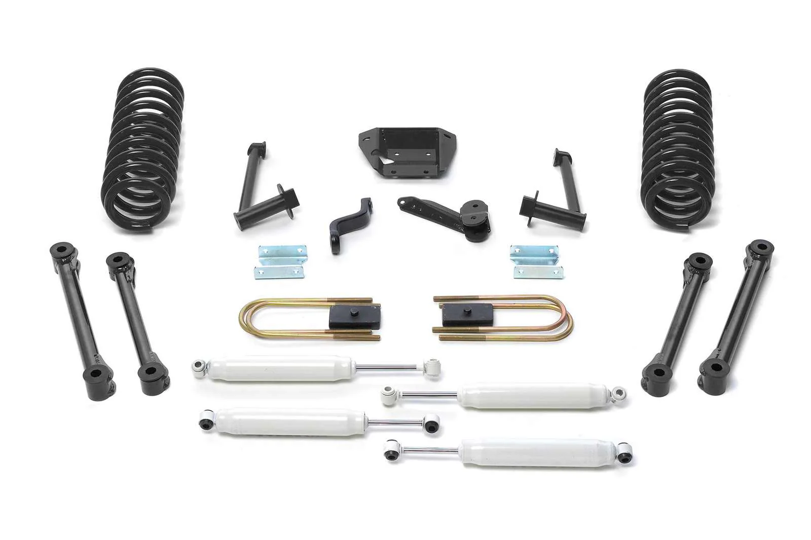 Fabtech 6" Performance System w/Performance Shocks Kit for 2003-2010 Dodge Ram 3500 4WD w/6" lift