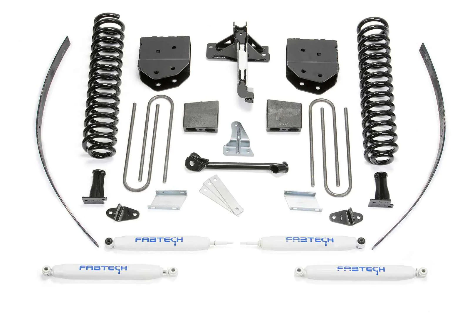 Fabtech 8" Basic System w/Performance Shocks Kit for 2008-2016 Ford F350 Super Duty 4WD w/8.0" lift