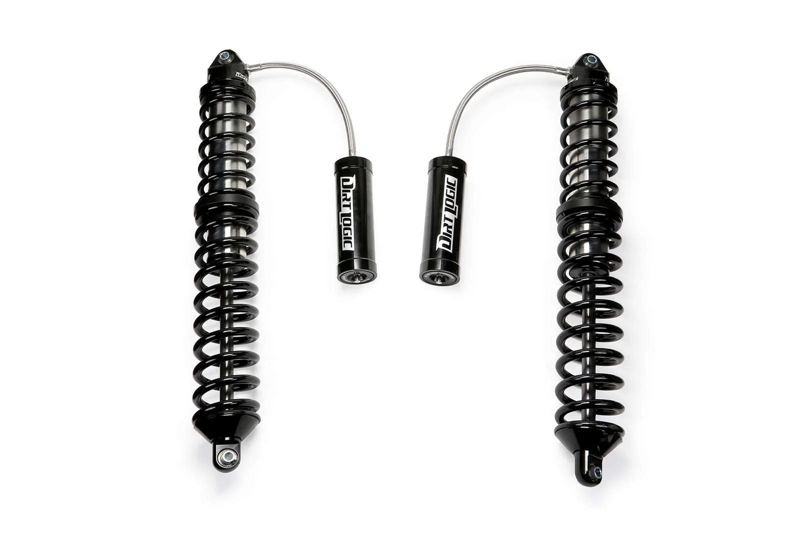 Fabtech Dirt Logic 2.5 Reservoir Coilovers Rear Pair for 2007-2018 Jeep Wrangler JK 4WD w/5" lift