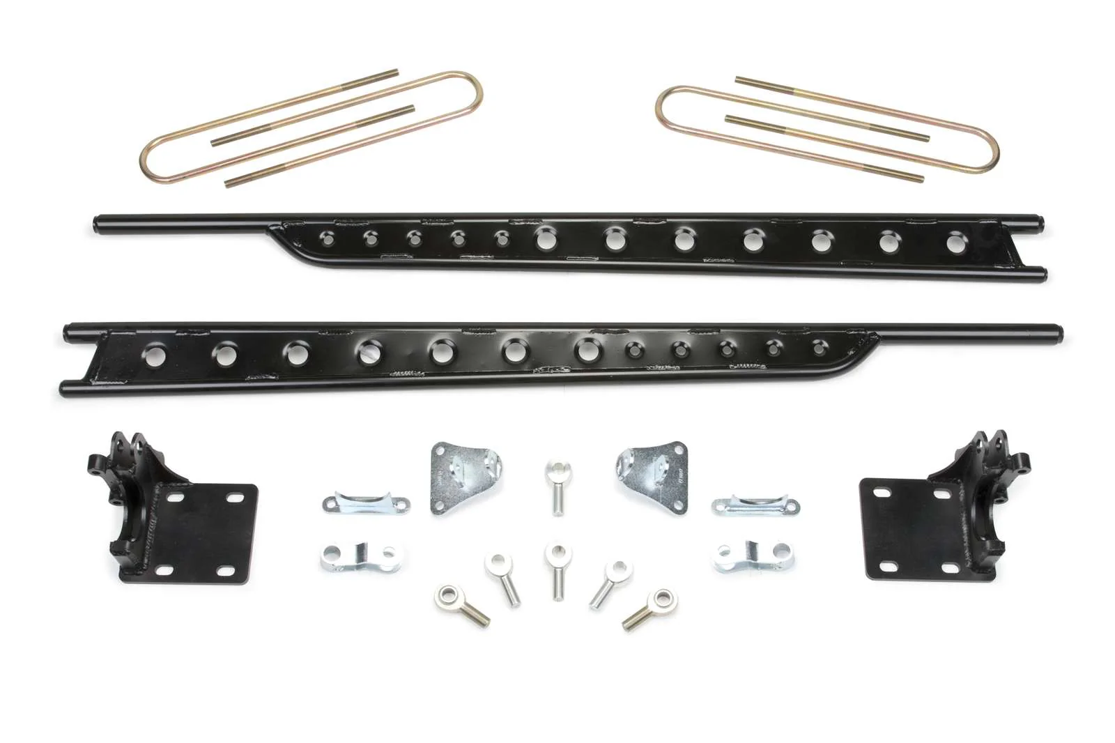 Fabtech Floating Rear Traction Bar System Kit for 2017-2024 Ford F250 Super Duty 4WD