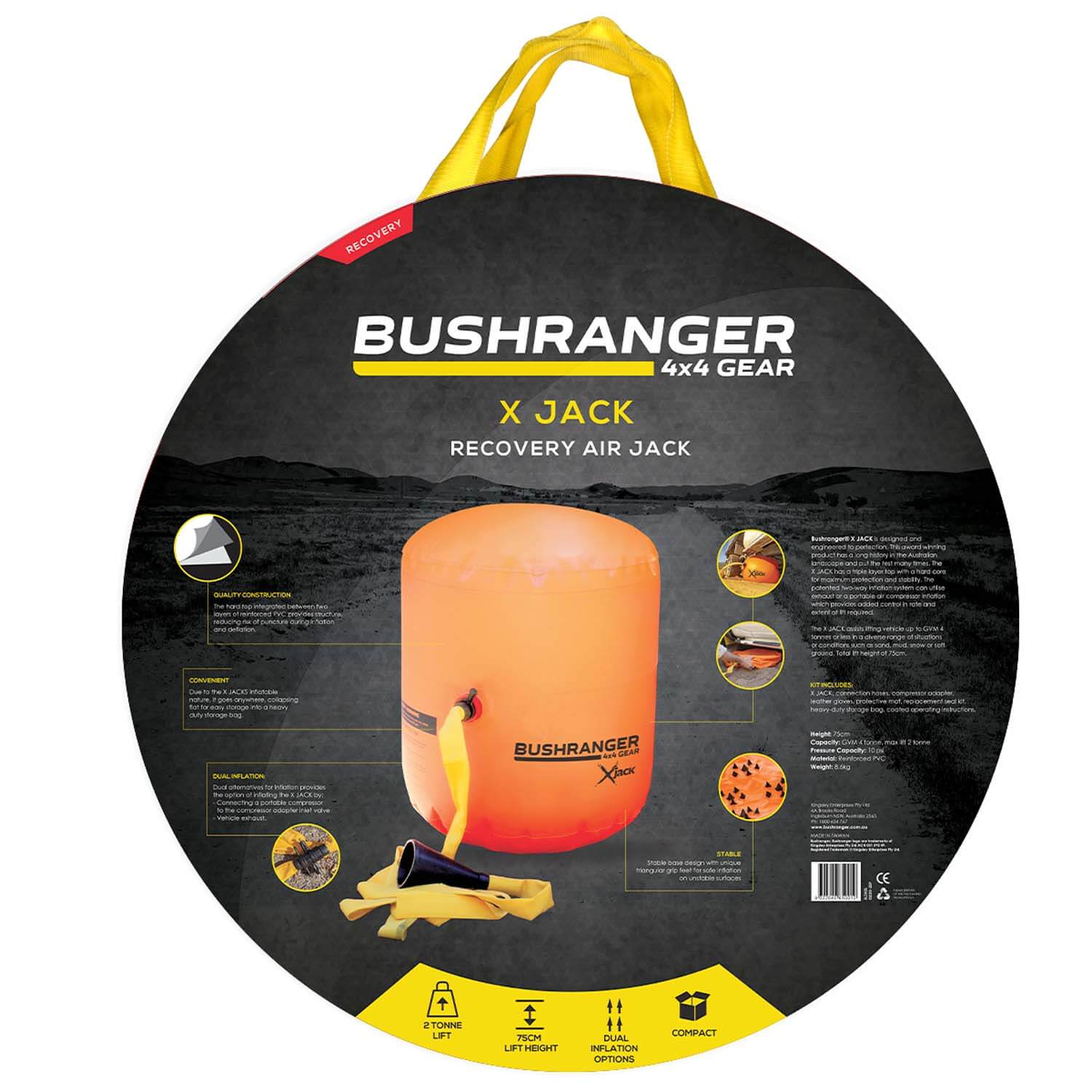 Features Patented Dual Inflation Using Vehicle Exhaust or an Air Compressor - Image 9