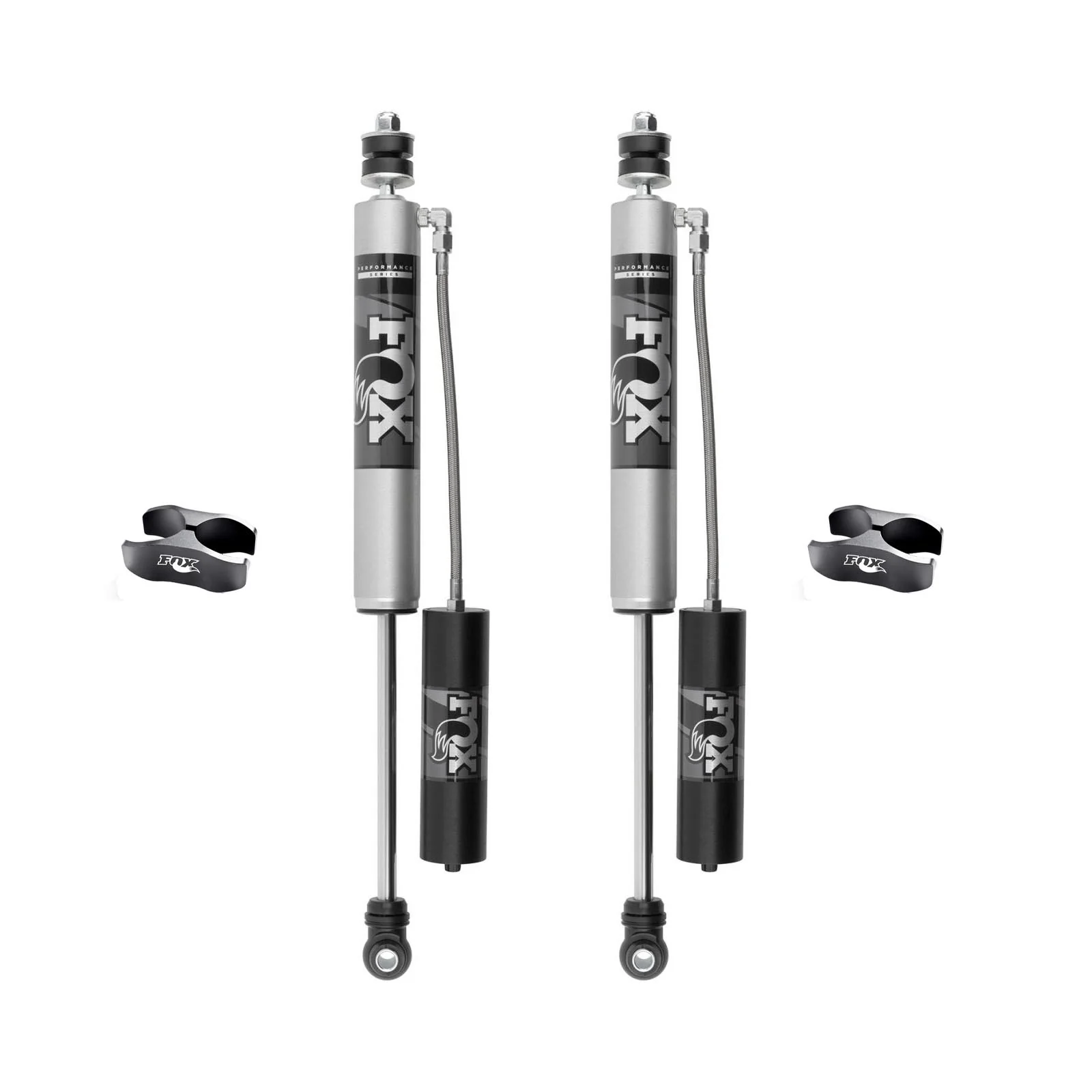 Fox 2.0 Performance Series Shocks w/ Reservoir Front Pair for 2014-2023 Ram 2500 4WD