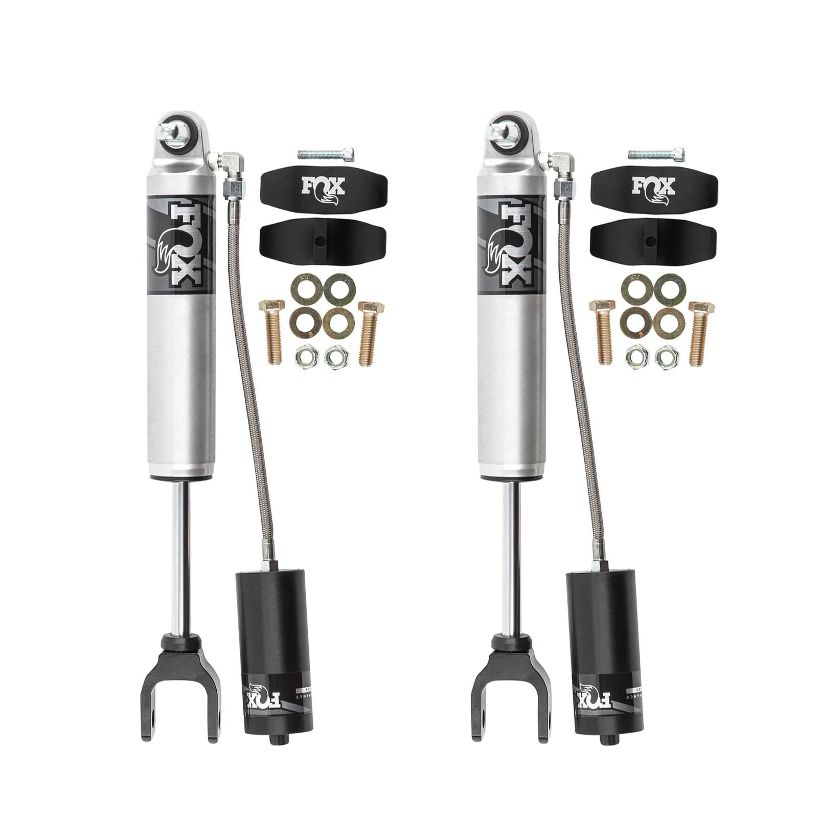 Fox 2.0 Performance Series Shocks w/ Reservoir Front Pair for 2020-2024 GMC Sierra 3500 HD 4WD RWD