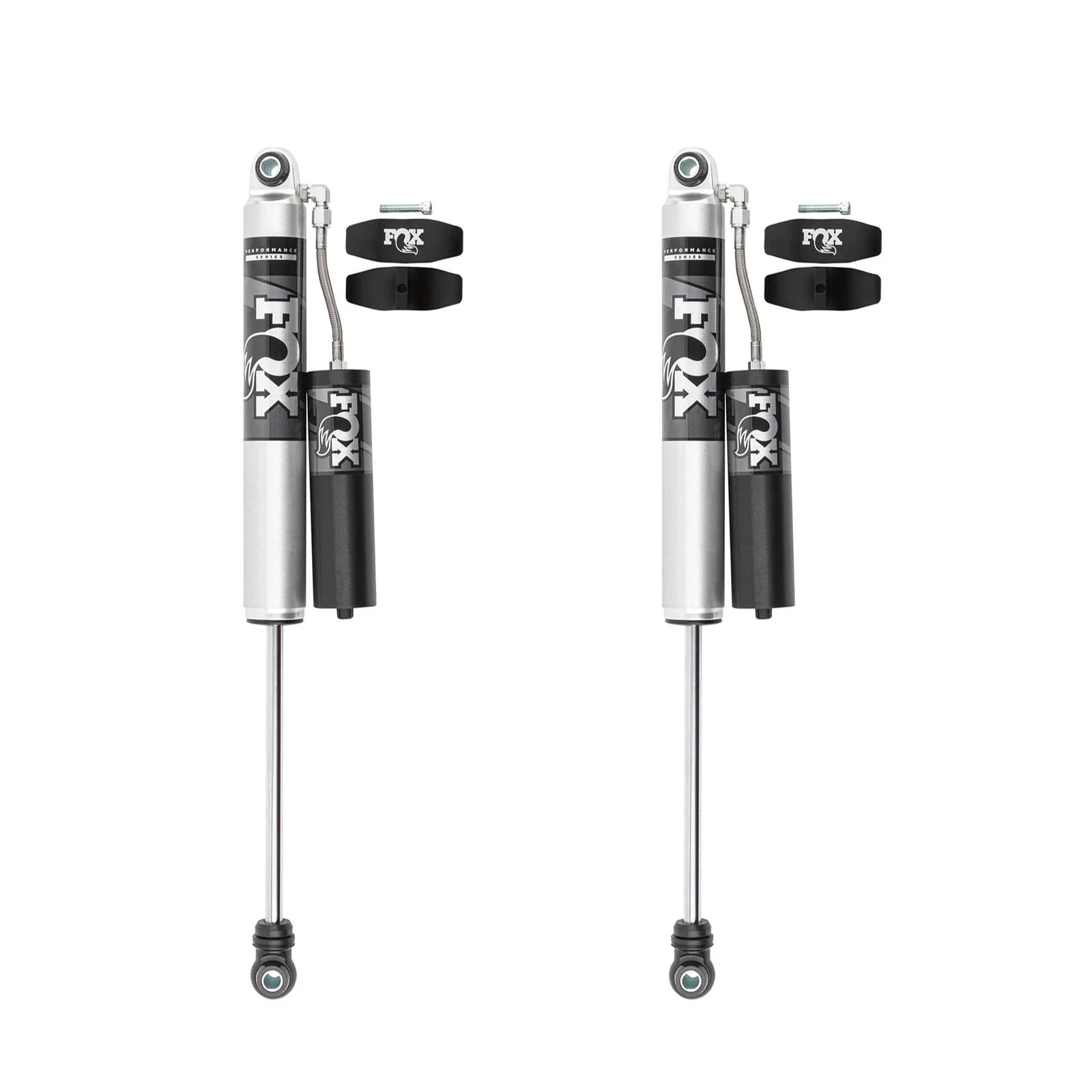 Fox 2.0 Performance Series Shocks w/ Reservoir Rear Pair for 2020-2024 Chevrolet Silverado 2500 HD - Image 2