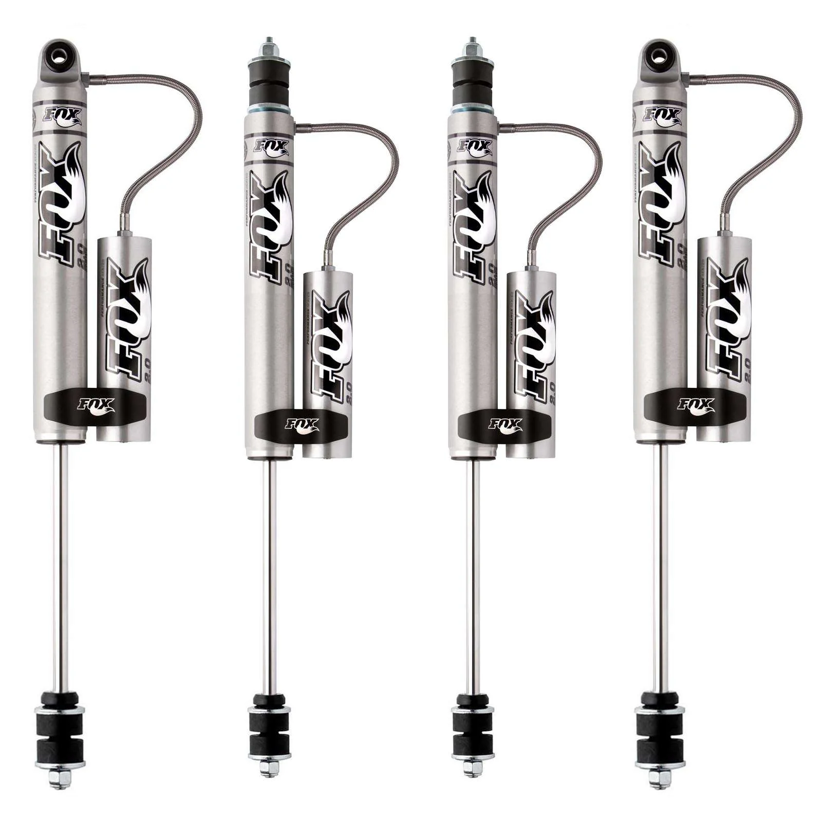Fox 2.0 Performance Series Shocks w/ Reservoir Set for 1983-2014 Land Rover Defender 4WD AWD