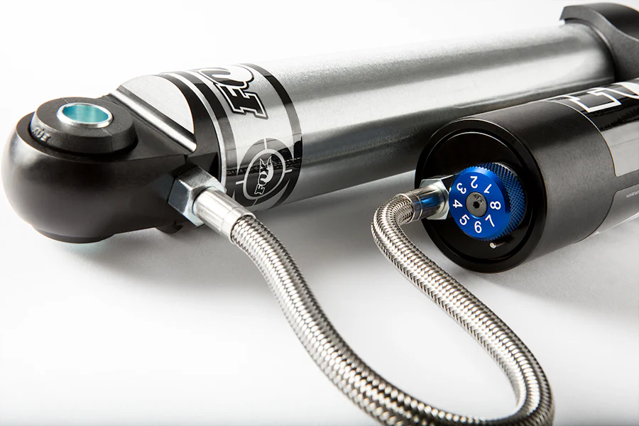 Fox 2.0 Performance Series w/ CD Reservoir Shocks Set for 1996-2006 Jeep Wrangler 4WD w/3-4.5" lift 4-6" Rear - Image 2