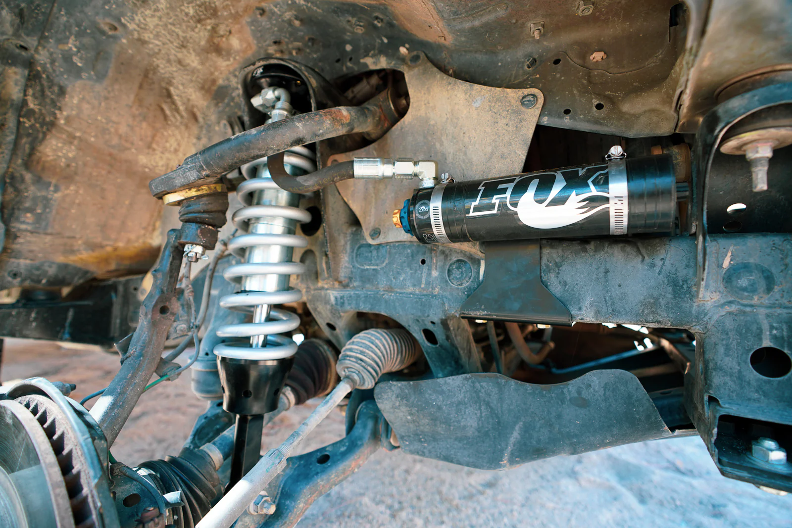 Fox 2.5 Factory Series Coilovers & Shocks w/ DSC Reservoirs Set for 2007-2021 Toyota Tundra 4WD RWD w/0-3" lift w/UCA - Image 2