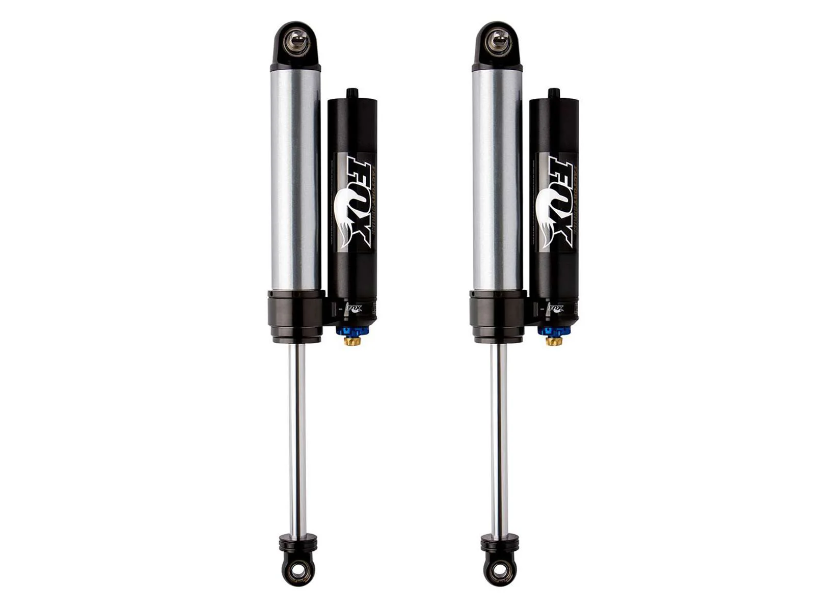Fox 2.5 Factory Series Shocks w/ DSC Reservoir Front Pair for 2017-2024 Ford F250 Super Duty 4WD