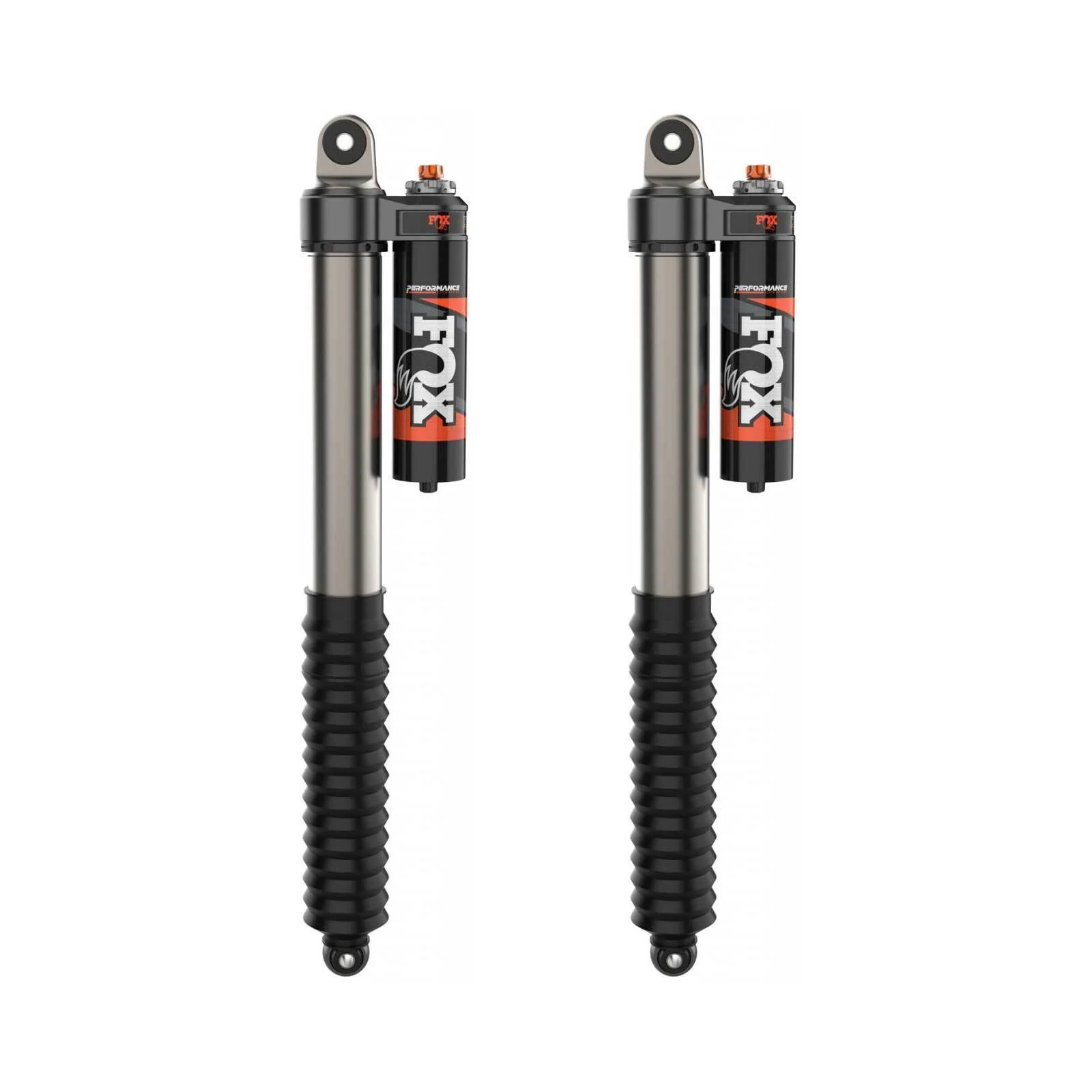 Fox 2.5 Performance Elite Adjustable w/ Remote Reservoir Shocks Rear Pair for 2015-2020 Ford F150 4WD RWD