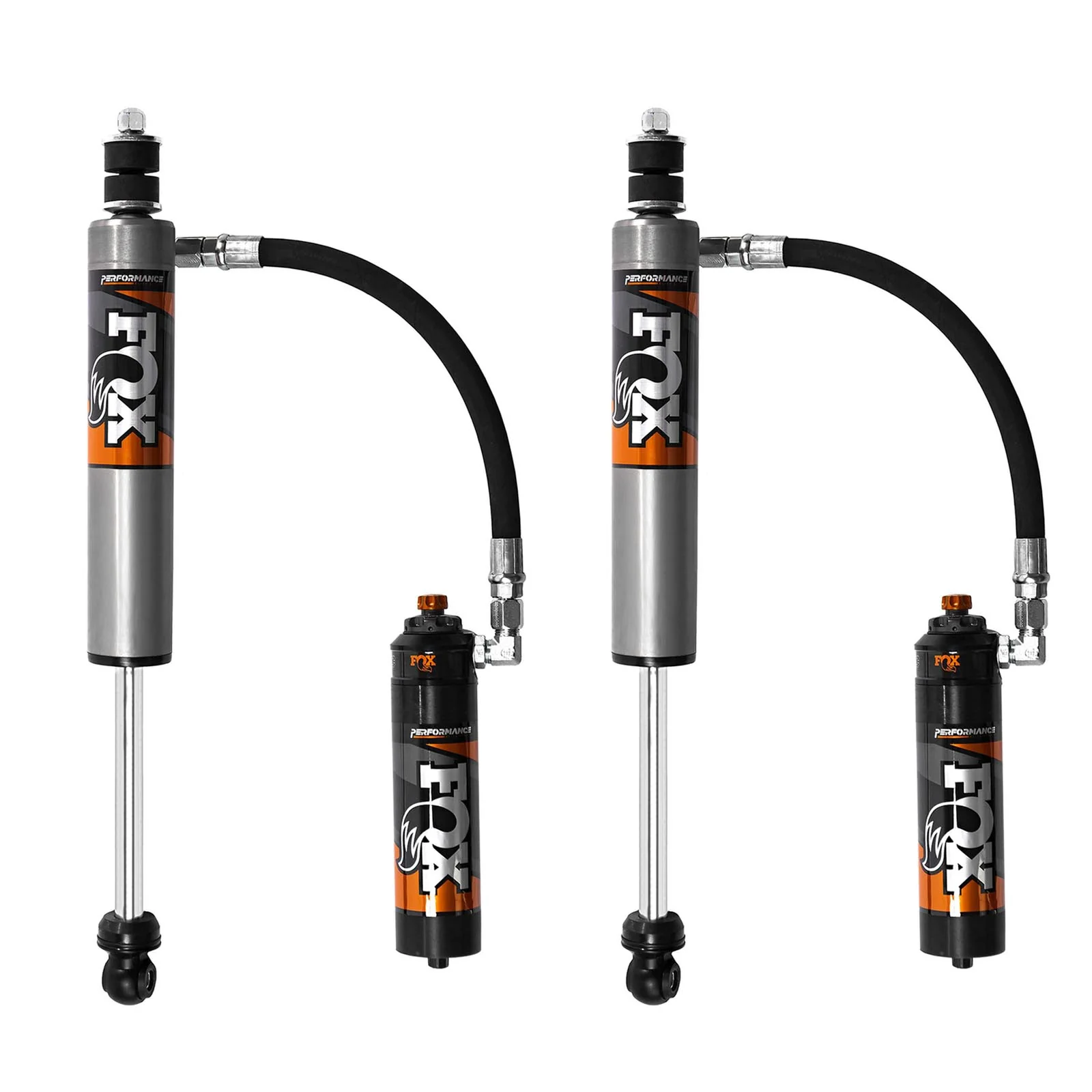 Fox 2.5 Performance Elite Adjustable w/ Reservoir Shocks Front Pair for 2020-2025 Ford F350 Super Duty 4WD w/0-2.5" lift