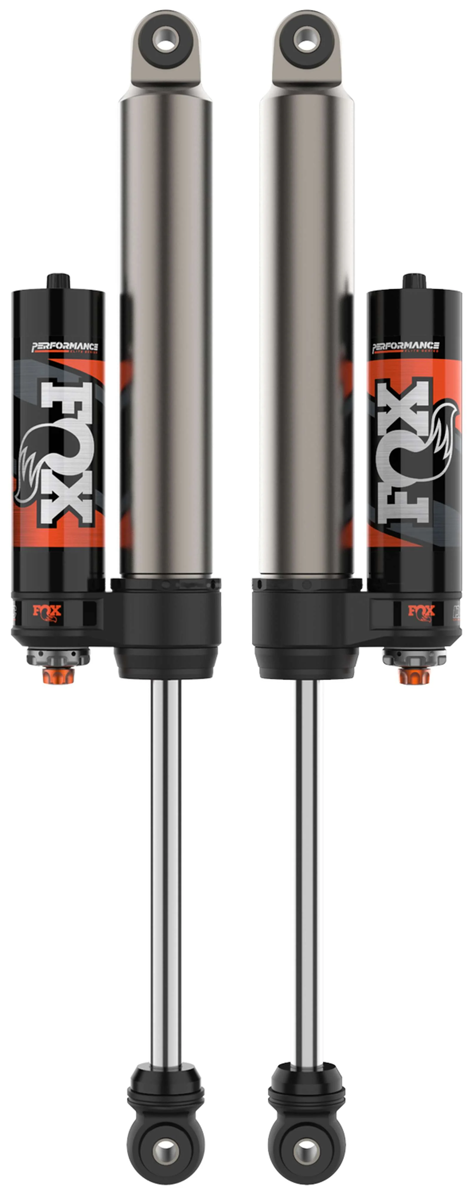 Fox 2.5 Performance Elite Adjustable w/ Reservoir Shocks Rear Pair for 2024 Ram 3500