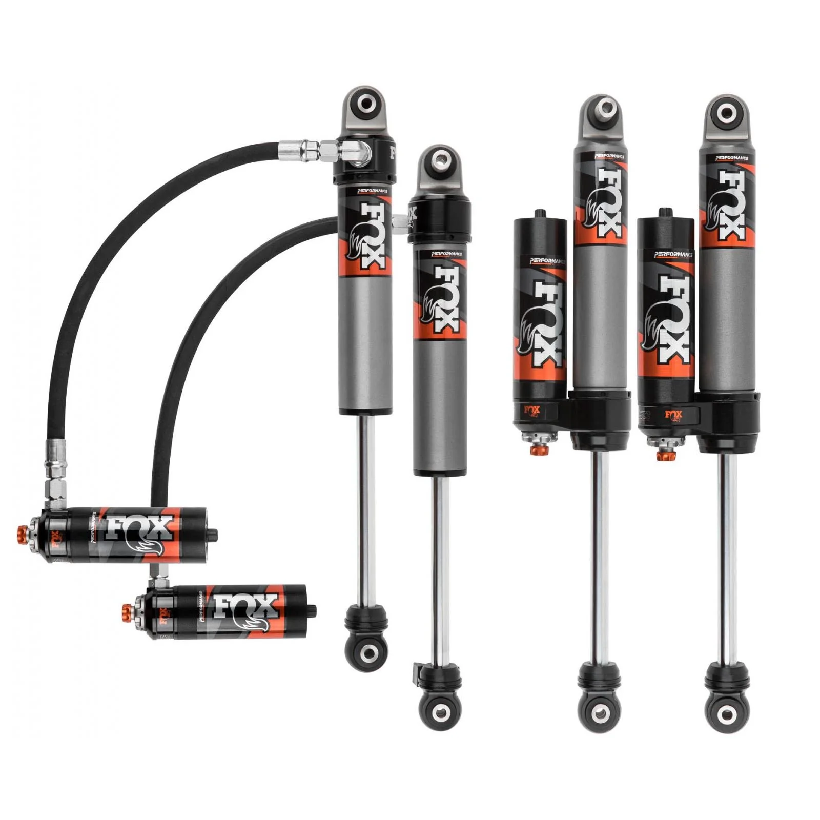 Fox 2.5 Performance Elite Adjustable w/ Reservoir Shocks Set for 2017-2024 Ford F350 Super Duty 4WD - Image 7