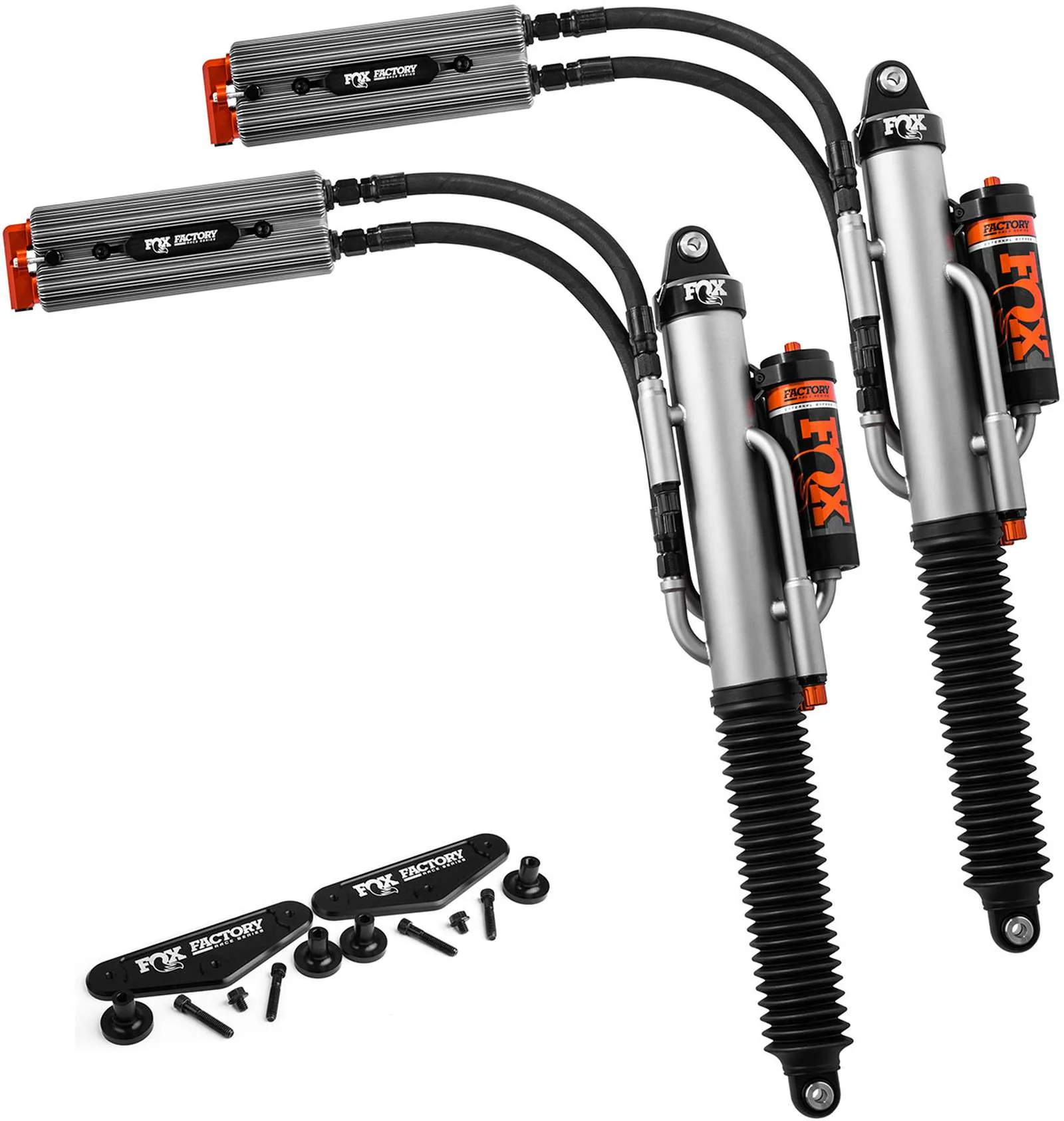 Fox 3.0 Factory Bypass Reservoir QAB Adjuster Shocks Rear Pair for 2017-2018 Ford F150