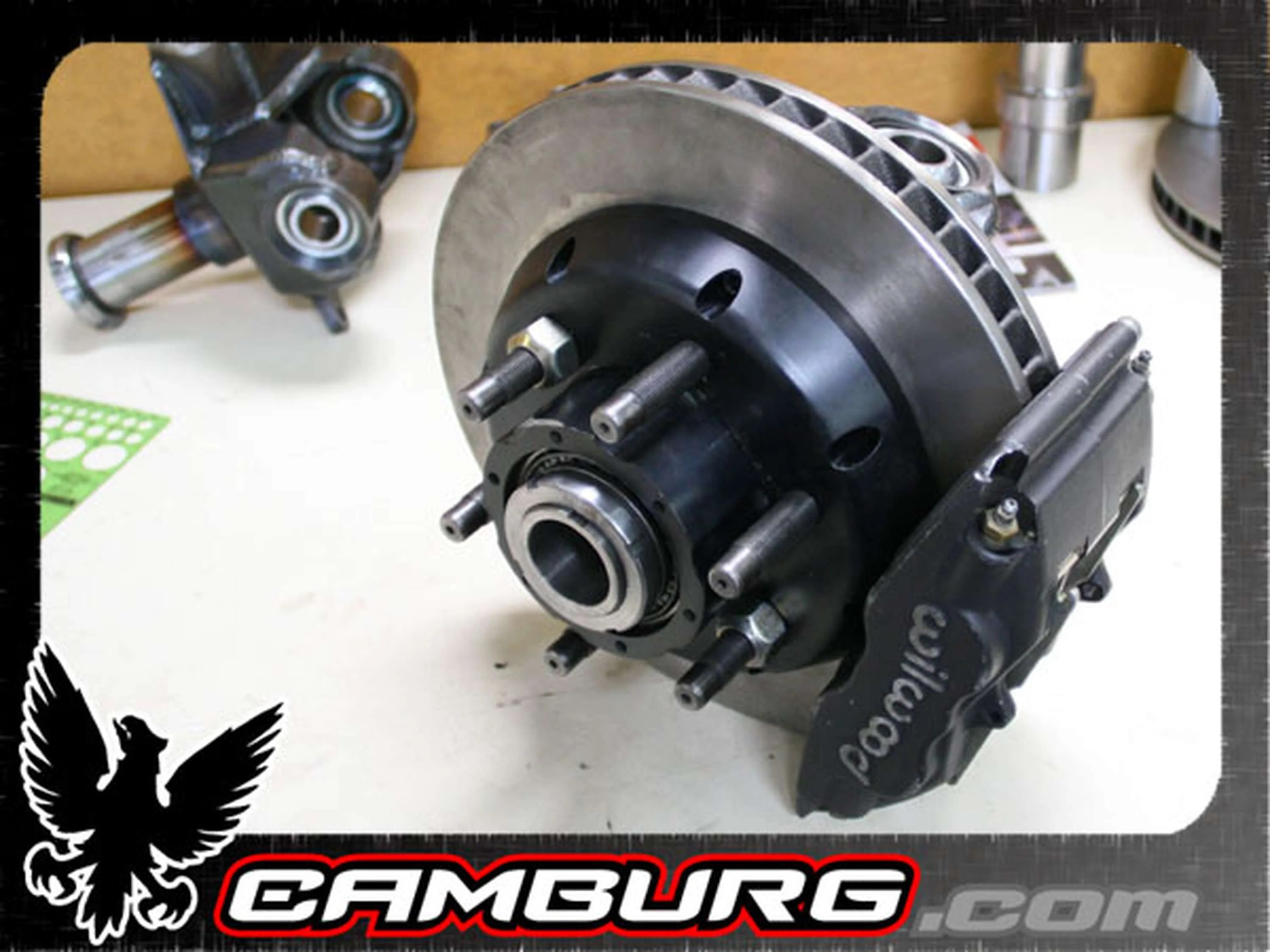 I-beam Race Spindle and 2.00" Front Hub Upgrade Kit - Image 7