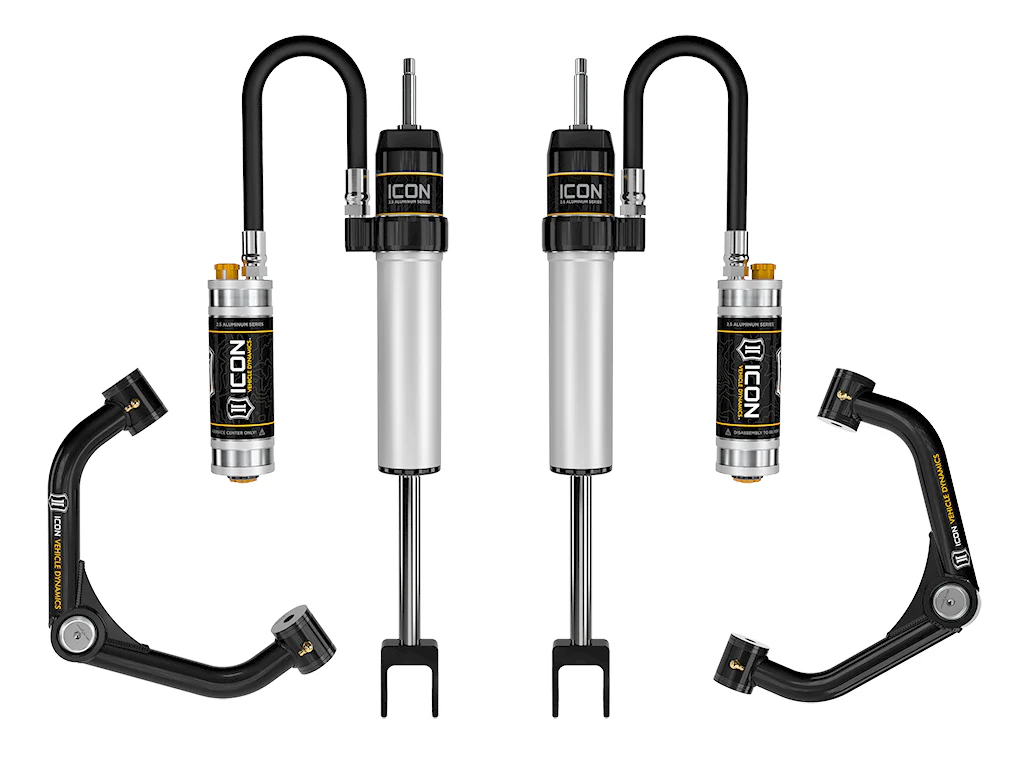 Icon 0-2" CDCV Shocks System w/ Tube UCA Kit for 2020-2024 GMC Sierra 2500 HD 4WD RWD