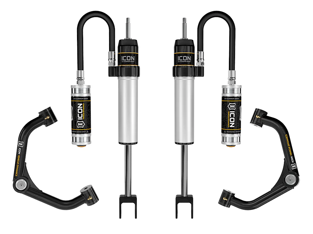Icon 0-2" RR Shocks System w/ Tube UCA Kit for 2020-2024 GMC Sierra 2500 HD 4WD RWD