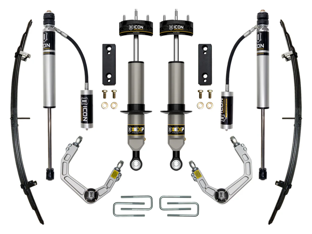 Icon 0-2" Suspension System Stage 3 Kit for 2005-2023 Toyota Tacoma 4WD