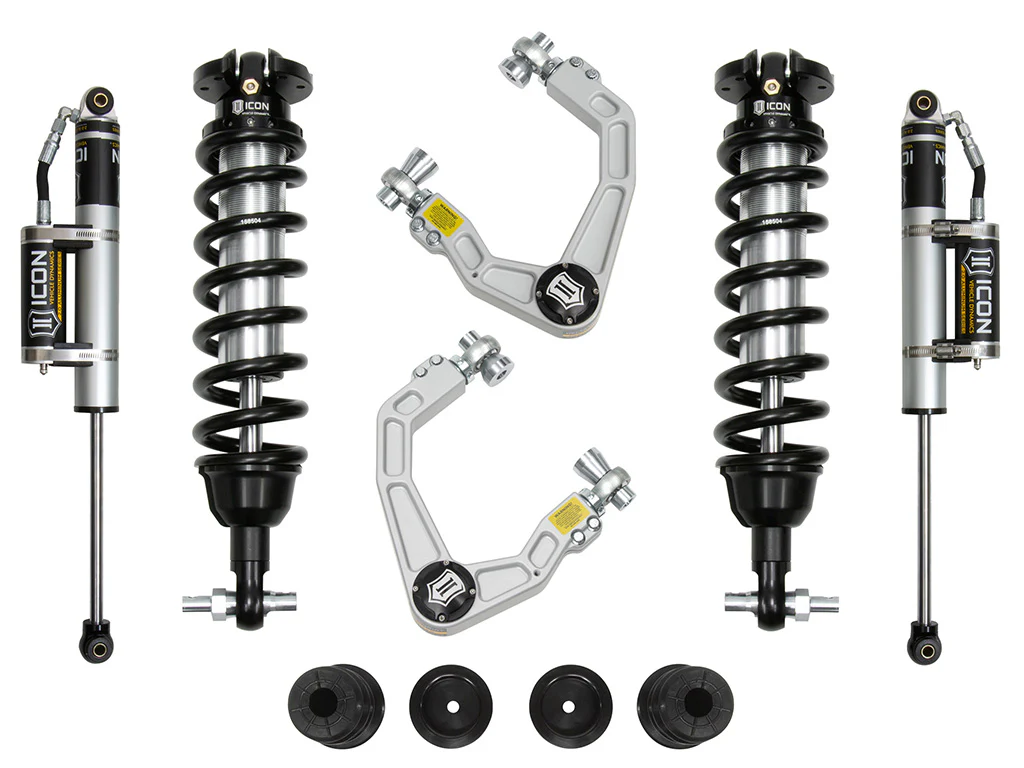 Icon 0-3.5" Stage 3 Suspension System w/Billet UCA Al Knuckle Kit for 2019-2021 Ford Ranger