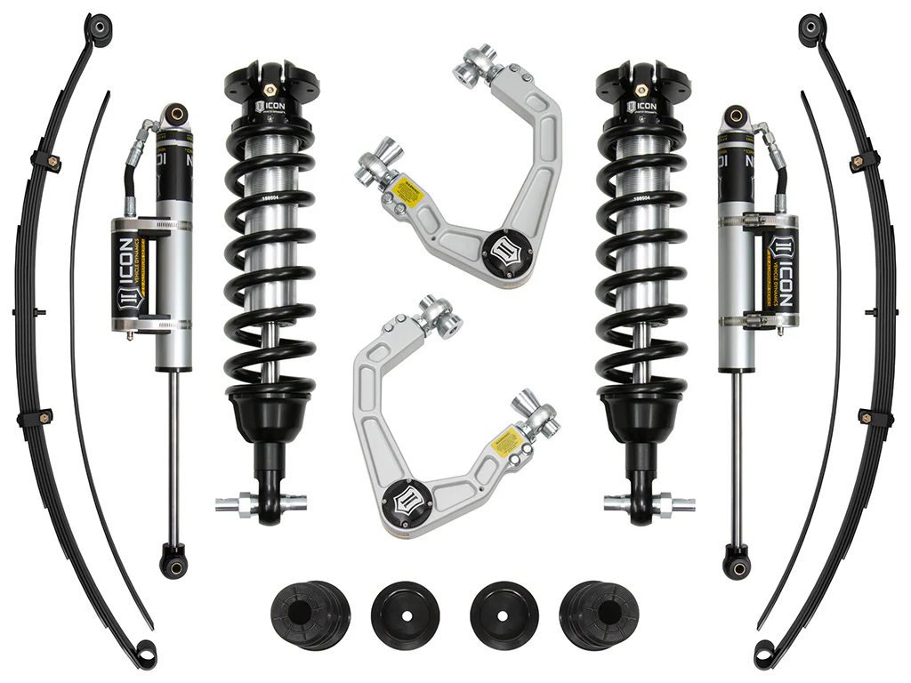 Icon 0-3.5" Stage 6 Suspension System w/Billet UCA Al Knuckle Kit for 2019-2021 Ford Ranger