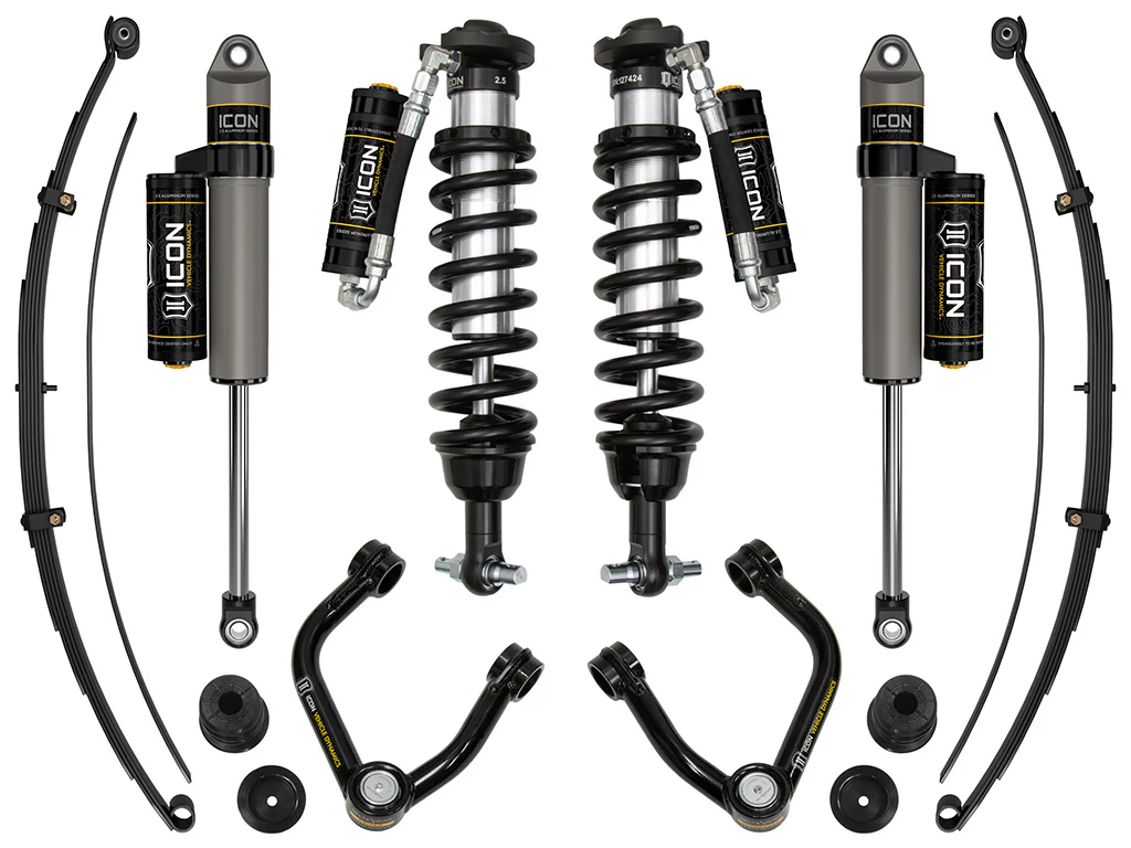 Icon 0-3.5" Stage 7 Suspension System w/Tubular UCA Kit for 2019-2021 Ford Ranger