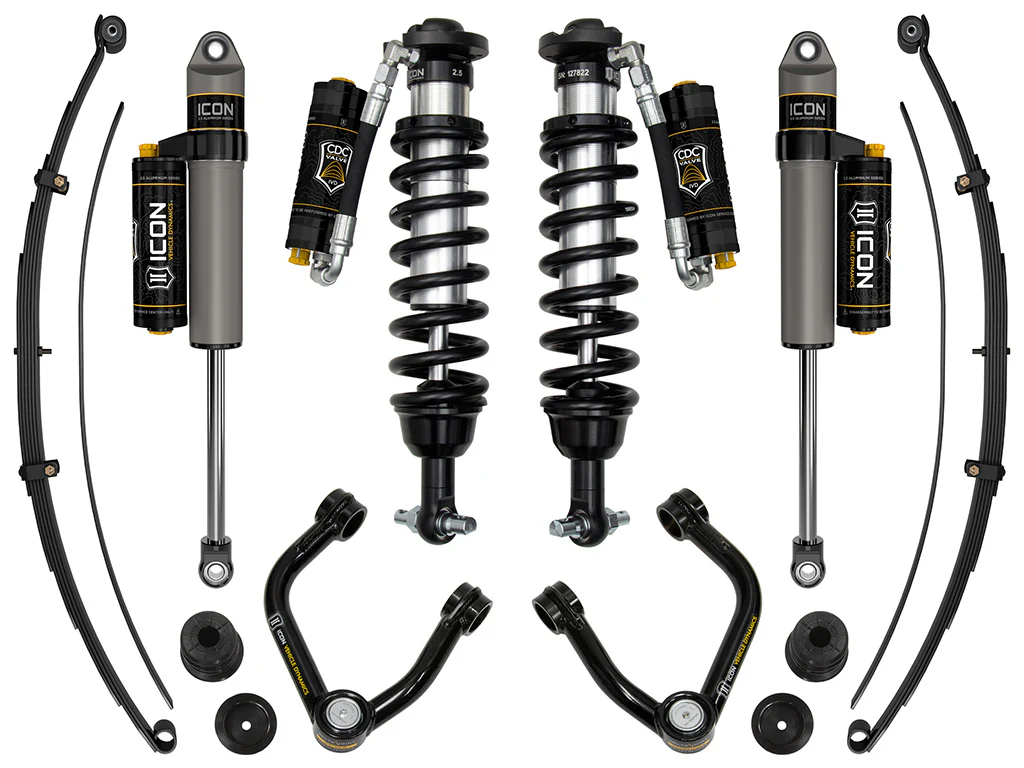 Icon 0-3.5" Stage 8 Suspension System w/Tubular UCA Kit for 2019-2021 Ford Ranger