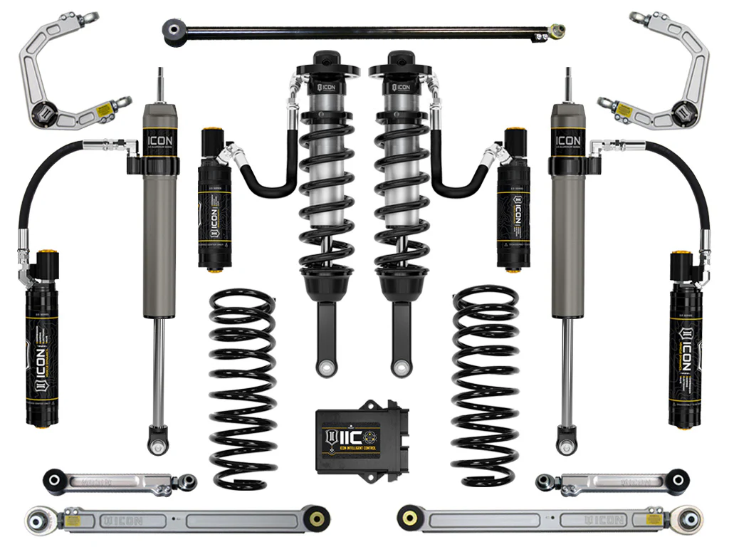 Icon 0-3.5" Stage 9 Suspension System w/Billet UCA Kit for 2010-2024 Toyota 4Runner