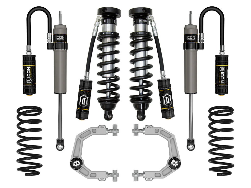 Icon 0-3" Stage 4 Suspension System w/Billet UCA Kit for 1996-2002 Toyota 4Runner