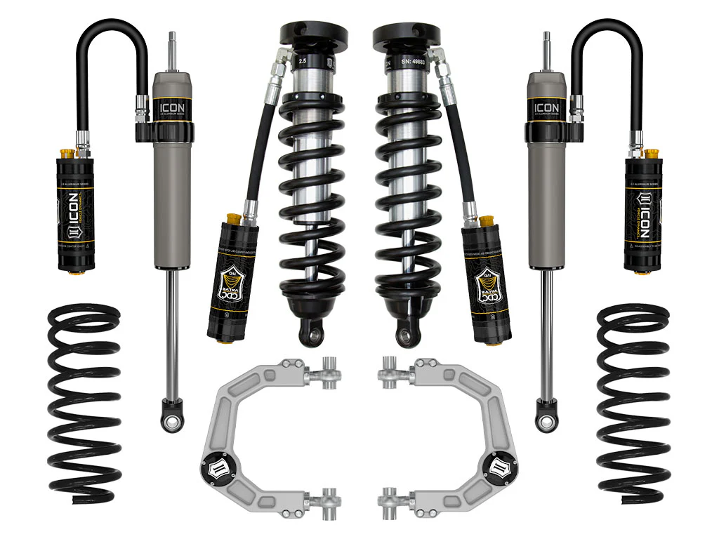 Icon 0-3" Stage 5 Suspension System w/Billet UCA Kit for 1996-2002 Toyota 4Runner