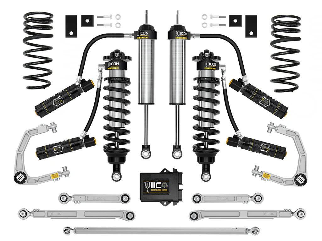 Icon 1.25-3.25" Stage 6 3.0 Suspension System Billet Kit for 2022-2023 Toyota Tundra 4WD