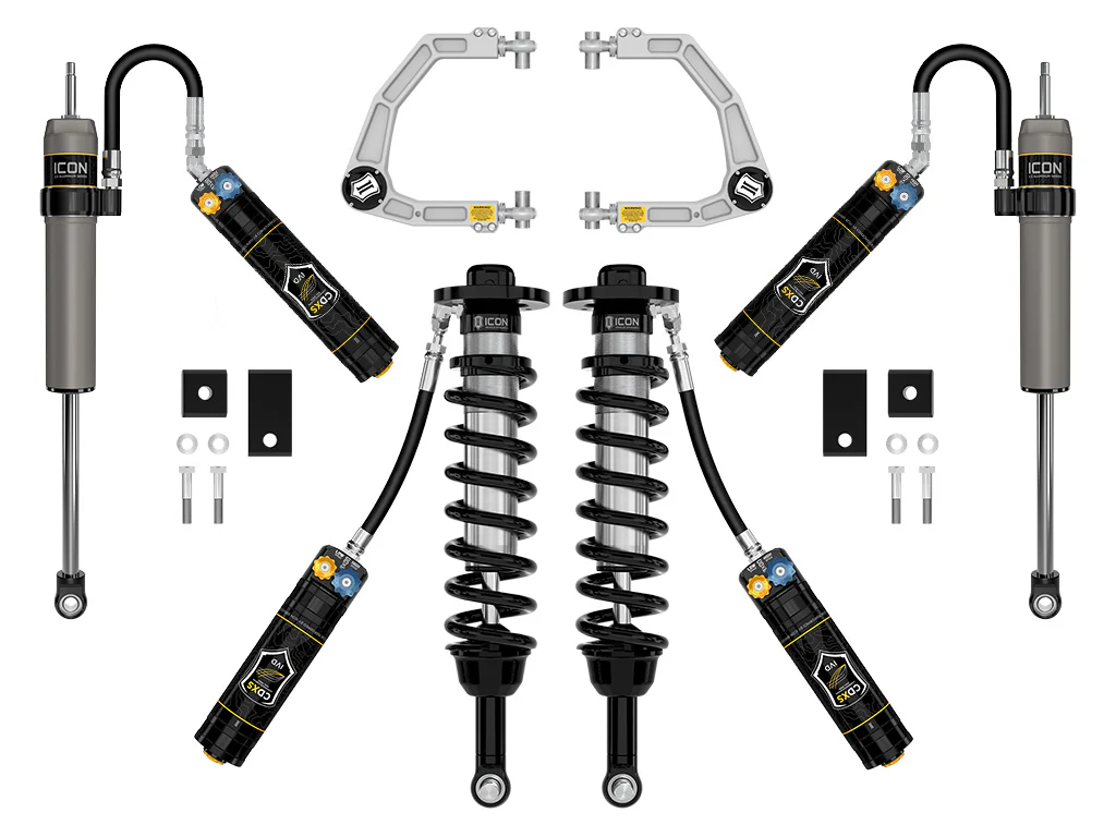 Icon 1.25-3.5" Stage 9 Suspension System w/Billet CDXS Kit for 2022-2024 Toyota Tundra 4WD Full Hybrid EV Gas