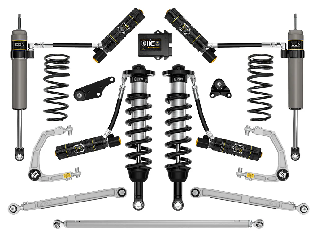 Icon 1.25-3" Lift Stage 11 Suspension System Billet Kit for 2024-2025 Toyota Land Cruiser