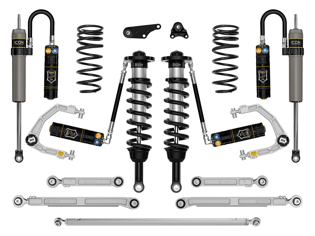 Icon 1.25-3" Lift Stage 11 Suspension System Billet Kit for 2025 Toyota 4Runner 4WD