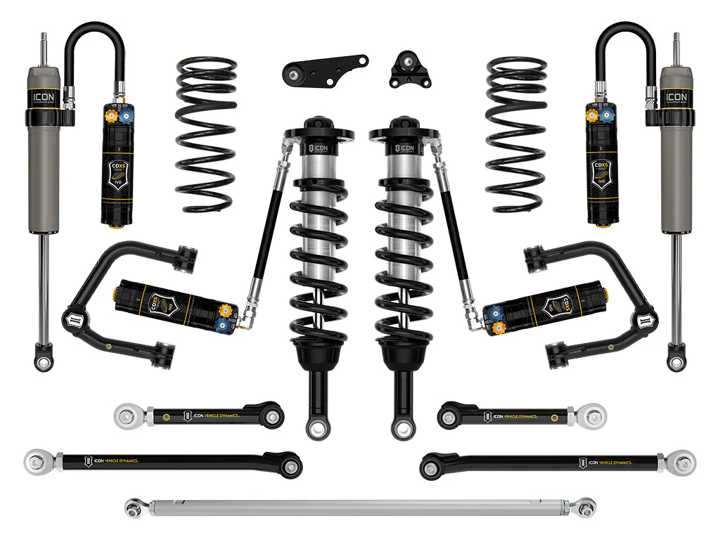 Icon 1.25-3" Lift Stage 11 Suspension System Tubular Kit for 2025 Toyota 4Runner 4WD