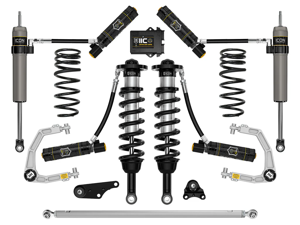 Icon 1.25-3" Lift Stage 12 Suspension System Billet Kit for 2025 Toyota 4Runner 4WD