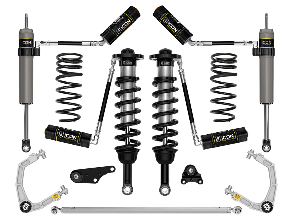 Icon 1.25-3" Lift Stage 6 Suspension System Billet Kit for 2025 Toyota 4Runner 4WD