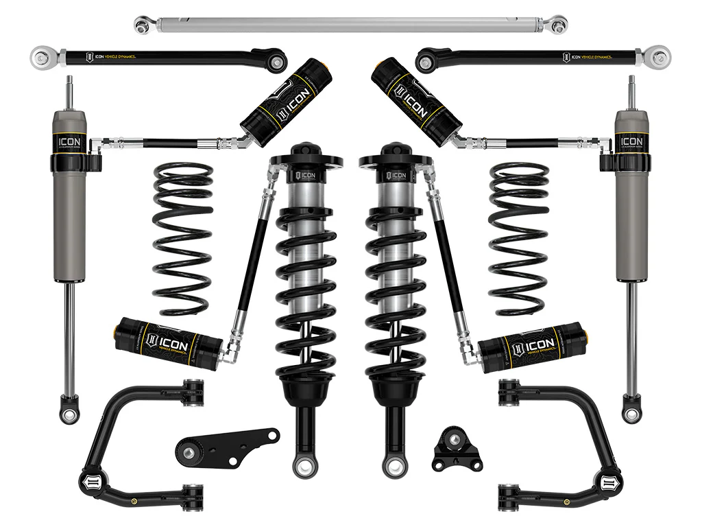 Icon 1.25-3" Lift Stage 7 Suspension System Tubular Kit for 2024-2025 Toyota Land Cruiser