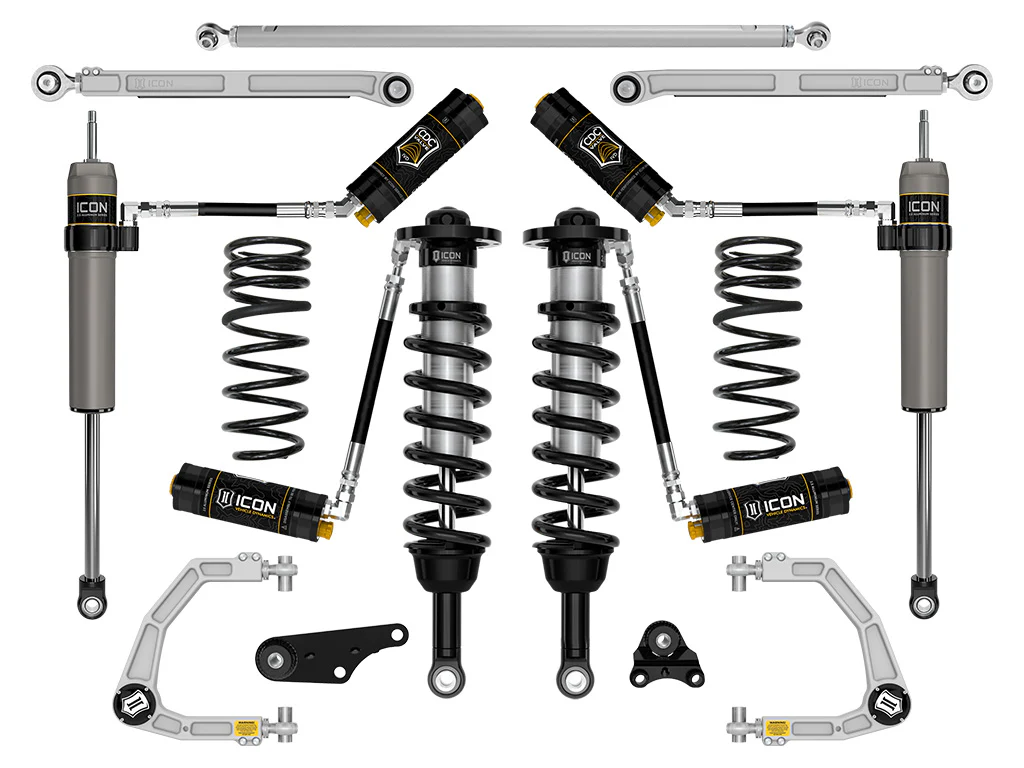 Icon 1.25-3" Lift Stage 8 Suspension System CDCV Billet Kit for 2024-2025 Toyota Land Cruiser