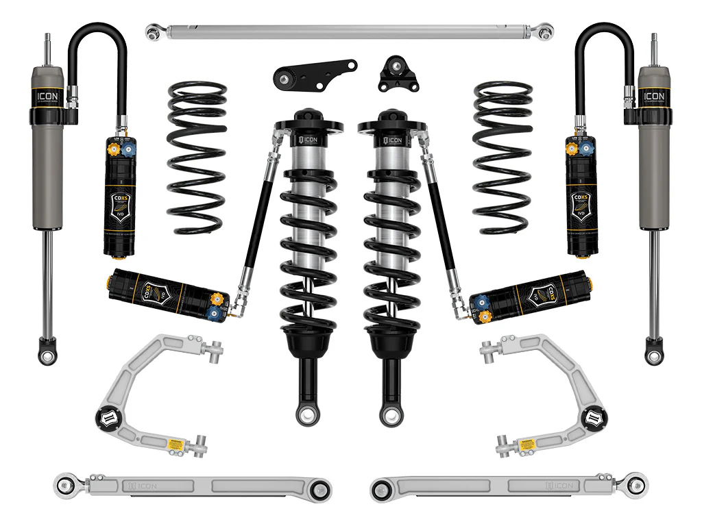 Icon 1.25-3" Lift Stage 8 Suspension System CDXS Billet Kit for 2024 Toyota Land Cruiser