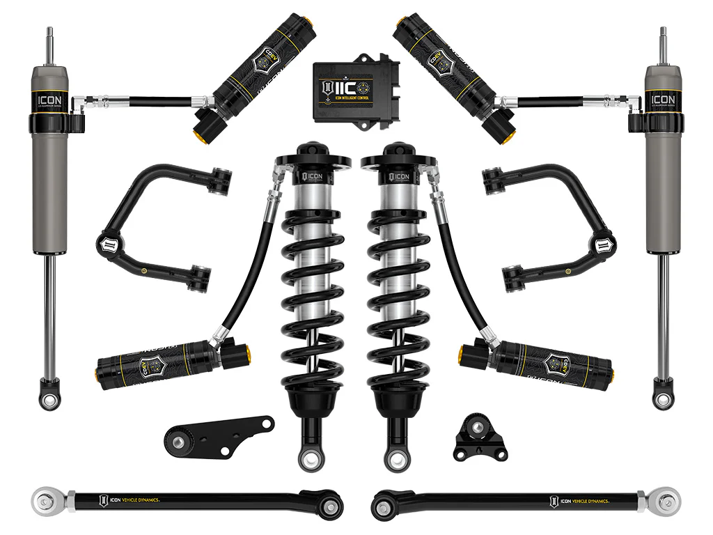 Icon 1.25-3" Stage 10 Suspension System w/Tubular Kit for 2024-2025 Toyota Tacoma 4WD