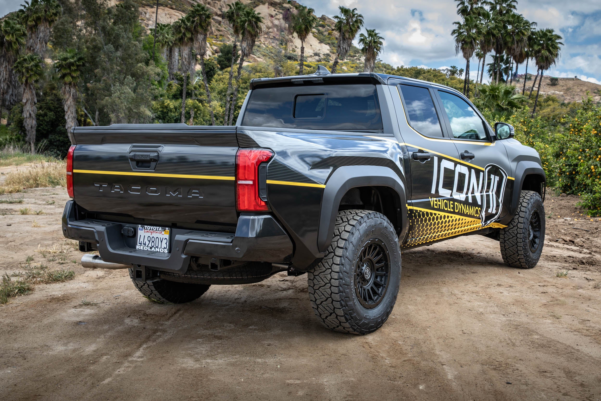 Icon 1.25-3" Stage 10 Suspension System w/Tubular Overland Coils Rear Kit for 2024-2025 Toyota Tacoma 4WD - Image 2