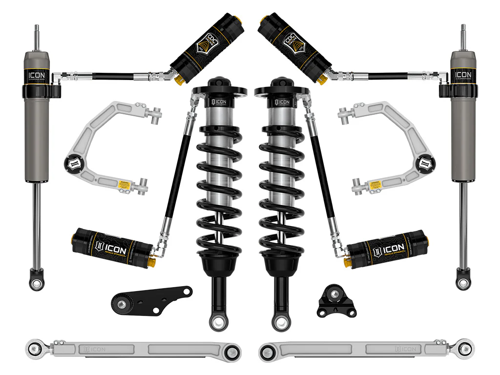 Icon 1.25-3" Stage 8 Suspension System Billet Kit for 2024-2025 Toyota Tacoma 4WD