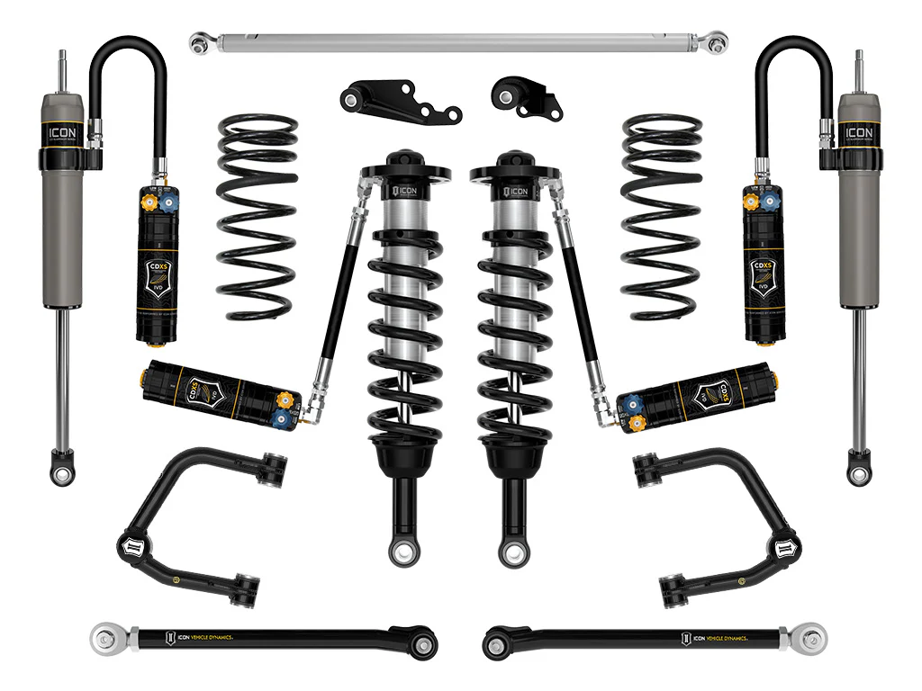 Icon 1.25-3" Stage 8 Suspension System CDXS Tubular Kit for 2024-2025 Lexus GX550