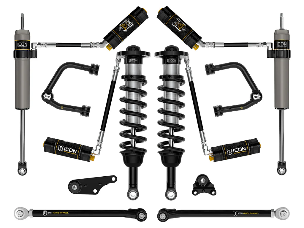 Icon 1.25-3" Stage 8 Suspension System Tubular Kit for 2024-2025 Toyota Tacoma 4WD