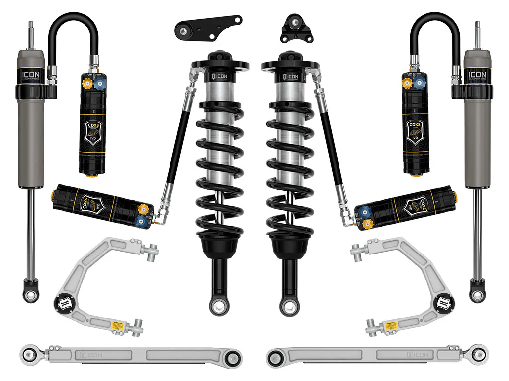 Icon 1.25-3" Stage 9 Suspension System w/Billet Kit for 2024-2025 Toyota Tacoma 4WD